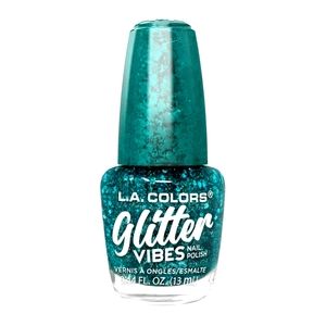 L. A. Color Drippin Glitter Vibes Nail Polish